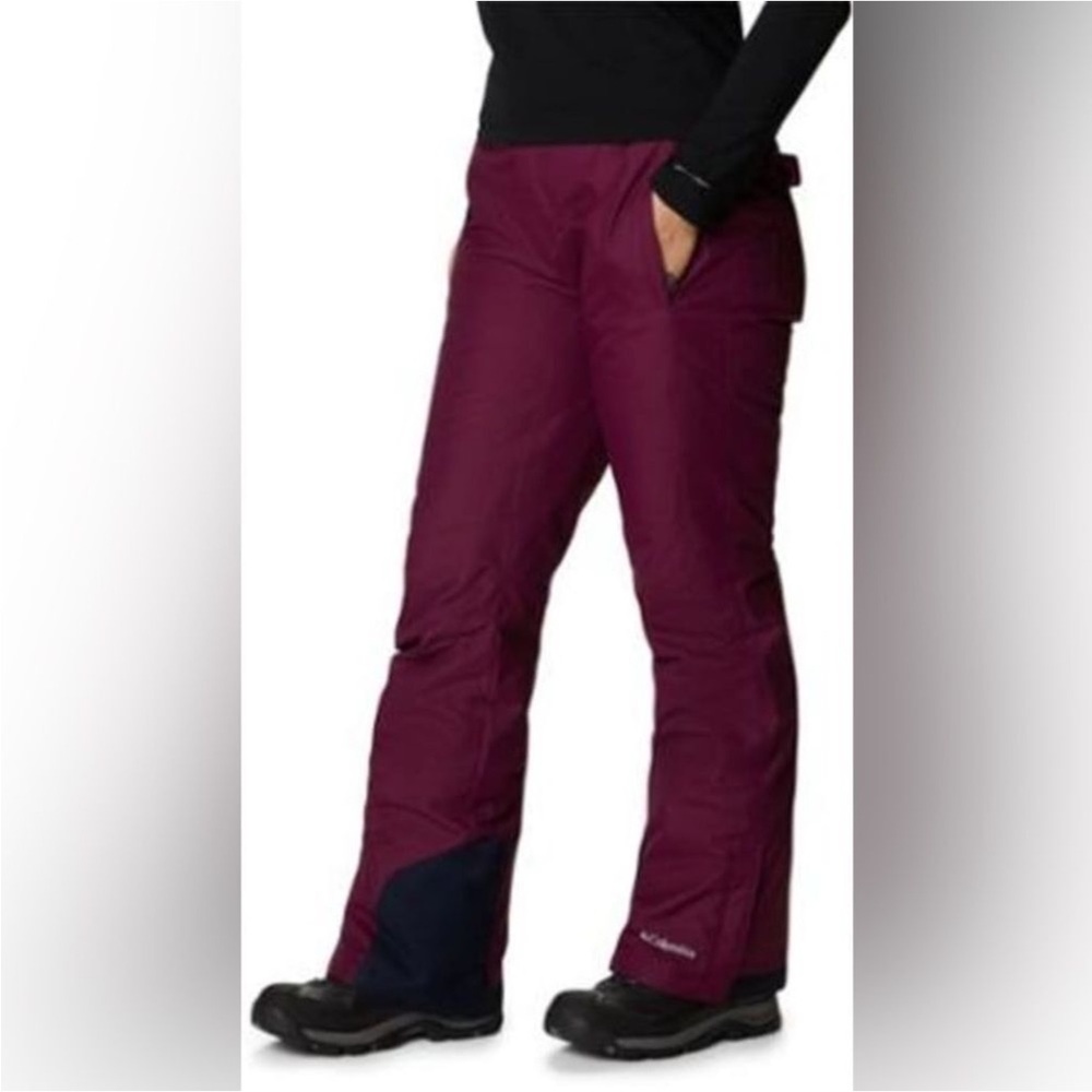 NWT Columbia Women’s 2X Bugaboo Omni-Heat Insulated Snow/Ski Pants Waterproof